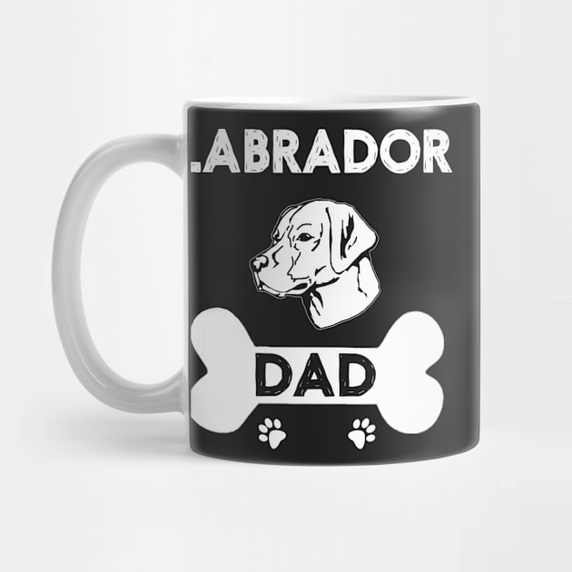 Labrador dad by TEEPHILIC